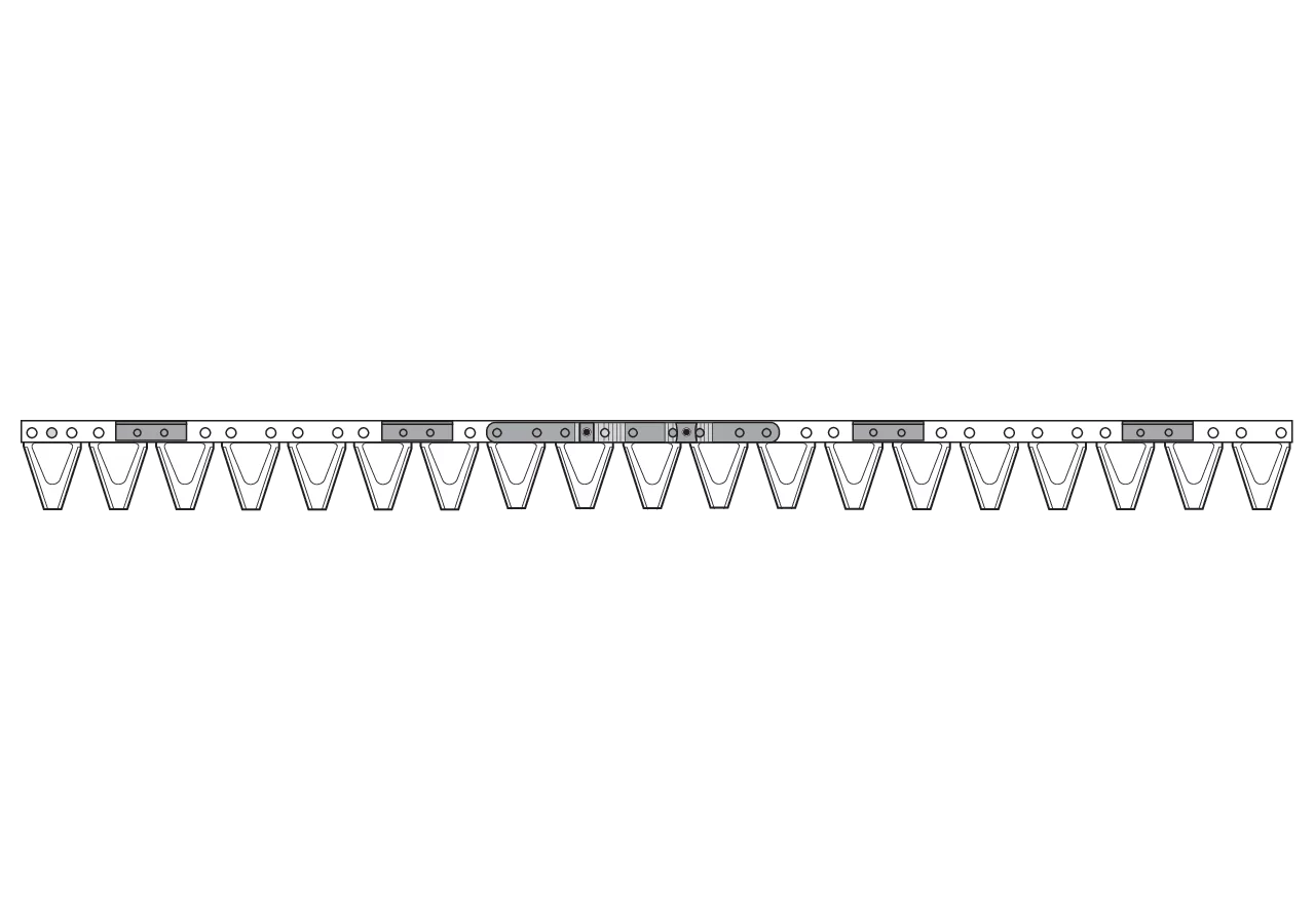 Mähmesser L 100 cm, 19 Klingen, gezahnt – passend für BCS 590.58790 GartenShop24