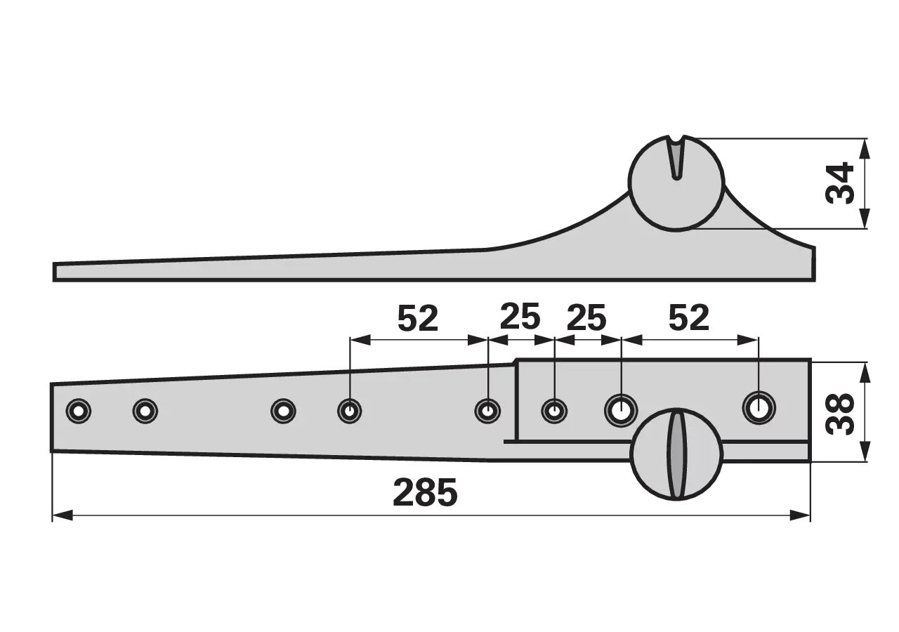 Mähmesser L 165 cm, 20 Klingen, gezahnt – passend für Steyr 11800720042 Schröckenfux