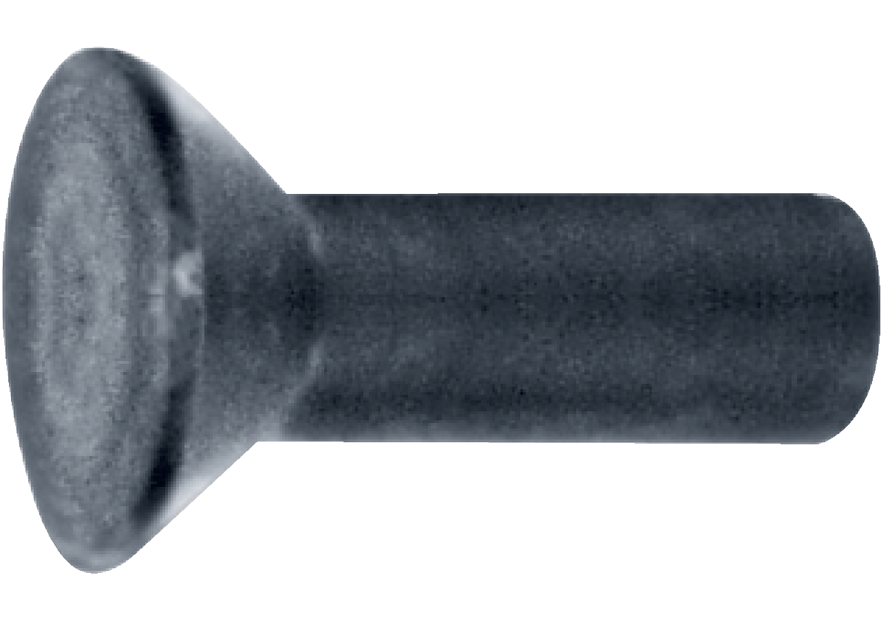 Senkkopfniet AD 7 x L 25 mm, DIN 661, 100 Stück – passend für Busatis 613008301 GartenShop24