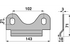 Reibplatte L 143 mm – passend für Rasspe RS1244B Rasspe