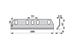 Reibplatte L 200 mm, für Mittelschnitt Reform 110.423.323 GartenShop24