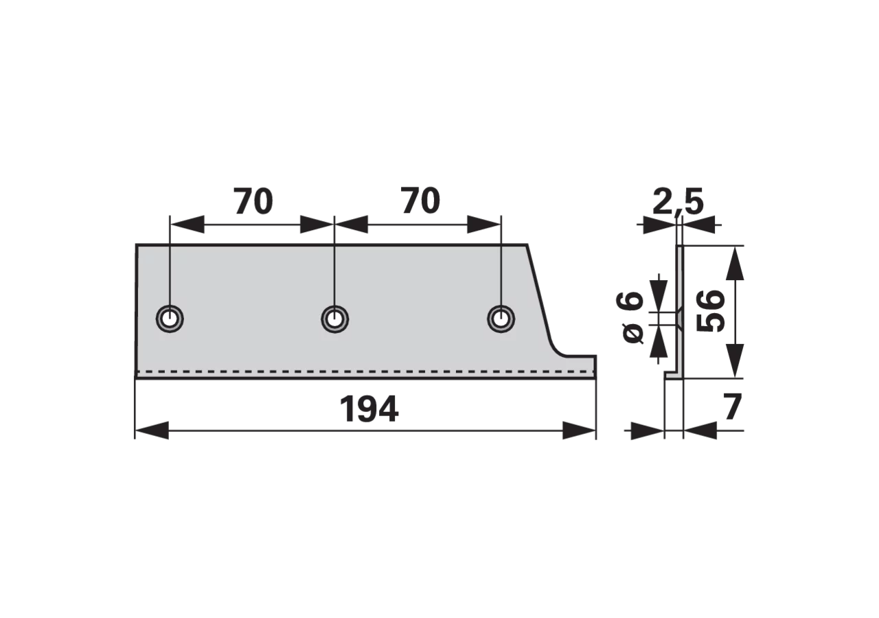 Einlage für Innenschuh, L 194 mm – passend für Mörtl N309R GartenShop24