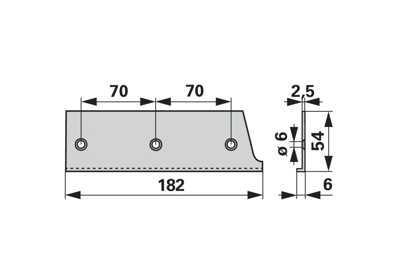 Einlage für Innenschuh, L 182 mm – passend für Mörtl N509RM GartenShop24