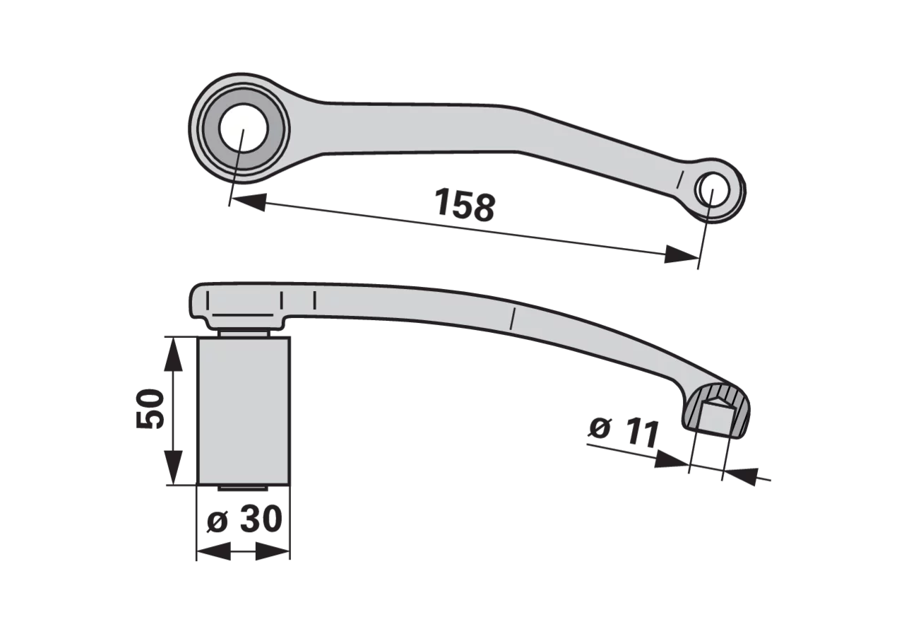 Messerkopfhalter rechts ESM 2674420 ESM