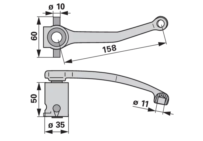 Obermesserhalter ESM 2671358 ESM