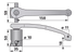 Messerführungsarm für Obermesser ESM 2671350 ESM