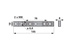 Mitnehmerplatte L 145 mm, gezahnt ESM 3740710 ESM