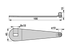Schwinghebel BCS 590.58601.0 BCS