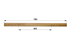 Treibstangenholz L 780 mm – passend für Busatis T540 GartenShop24