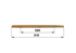 Treibstangenholz L 910 mm – passend für Mörtl N73A GartenShop24
