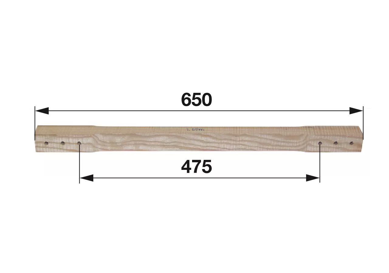 Treibstangenholz L 650 mm – passend für Rasant 034451N GartenShop24