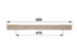 Treibstangenholz L 650 mm – passend für Rasant 034451N GartenShop24
