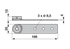 Schubstangenhalter oben Aebi 210.0382 Aebi