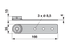Schubstangenhalter unten Aebi 210.0659 Aebi