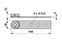 Schubstangenhalter unten Aebi 210.0659 Aebi