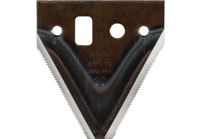 Klinge gezahnt, 4-Loch, 76 x 83 mm Rapid 257514 Rapid