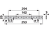 Verstärkungsleiste L 253 mm ESM 3740220 ESM