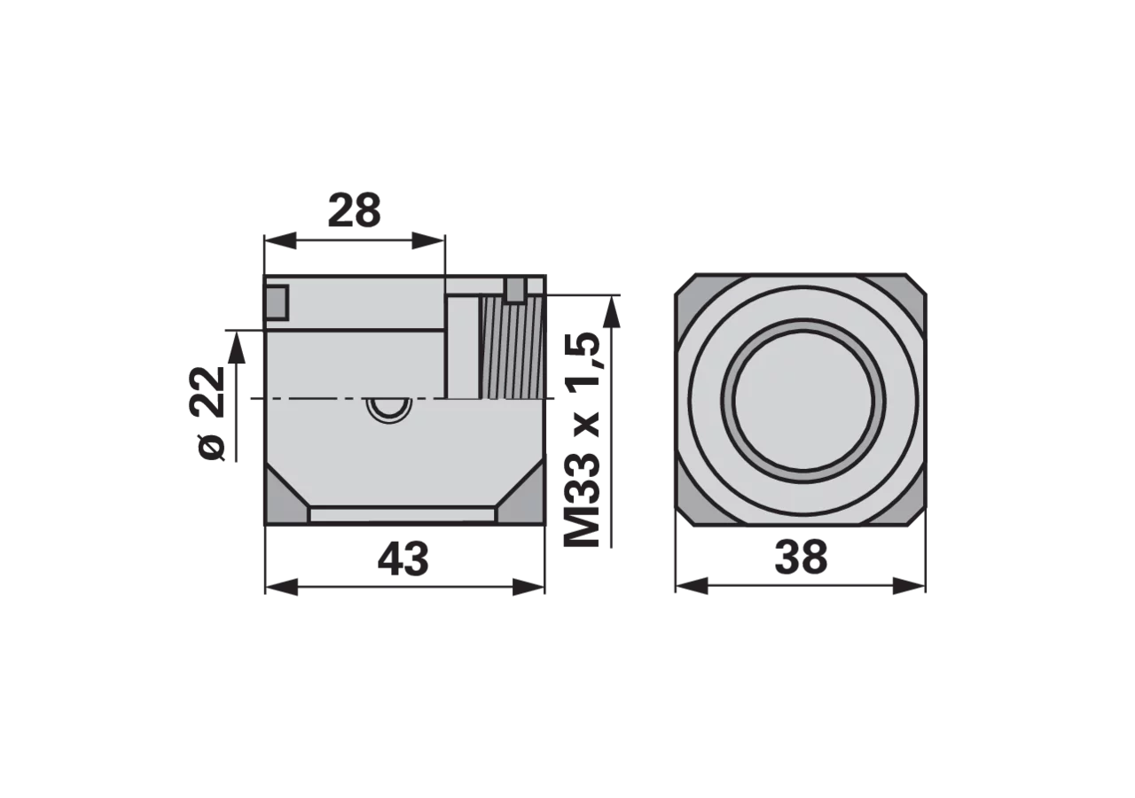 Kulissenstein 38 mm – passend für Agria 55306 GartenShop24
