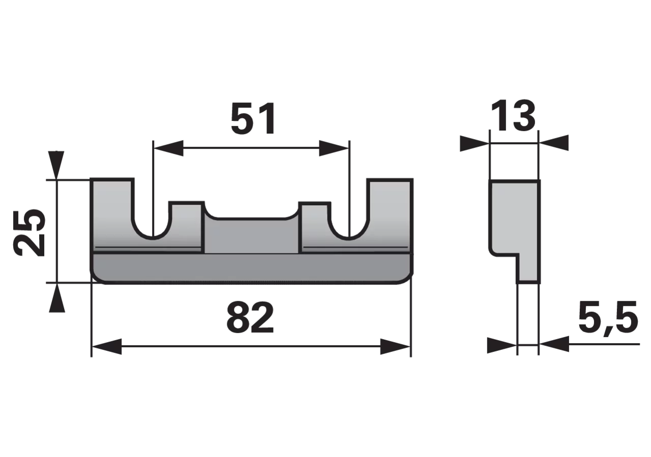 Führungsstück ESM 611409 ESM