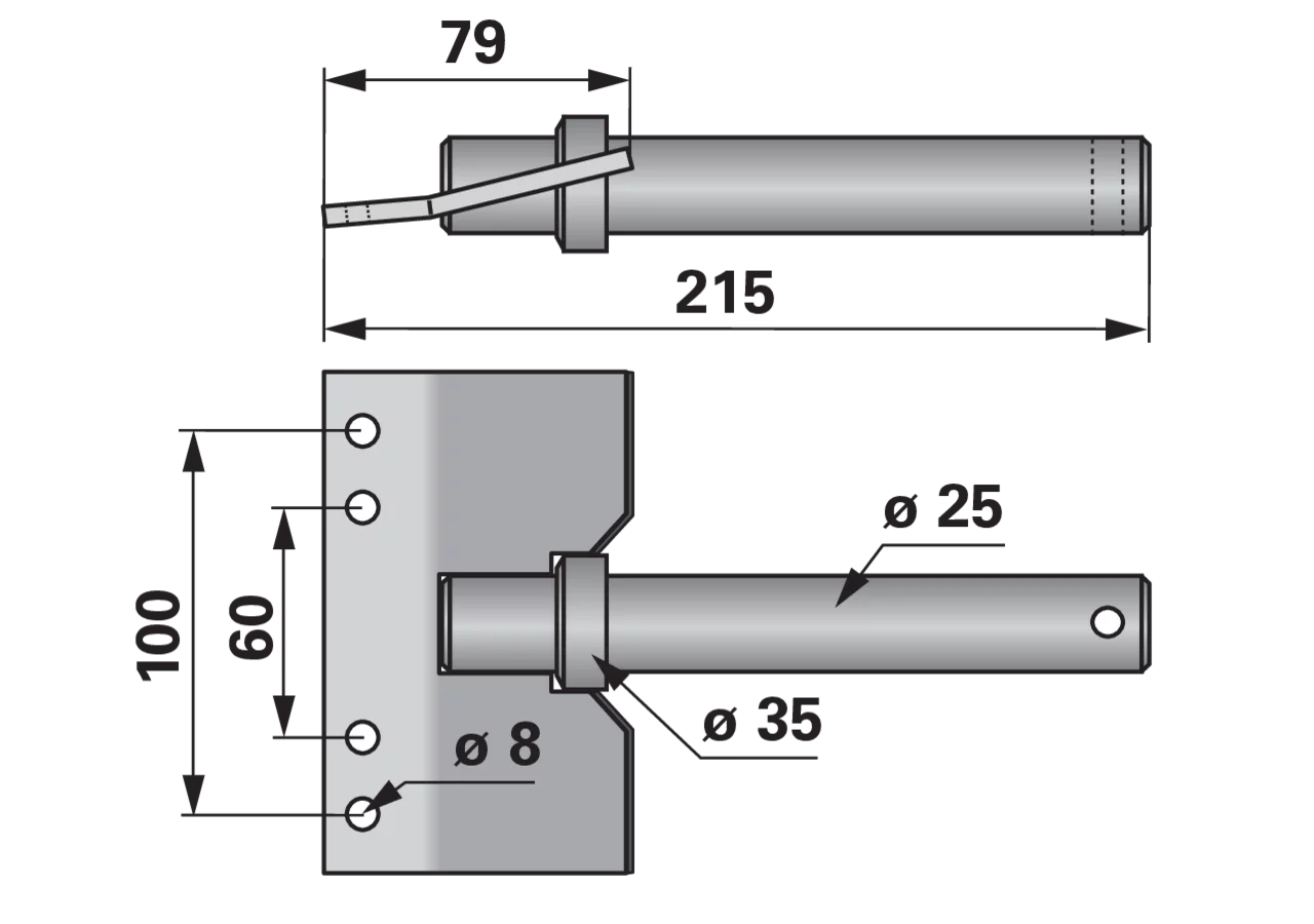 Tragzapfen ESM 2780290 ESM