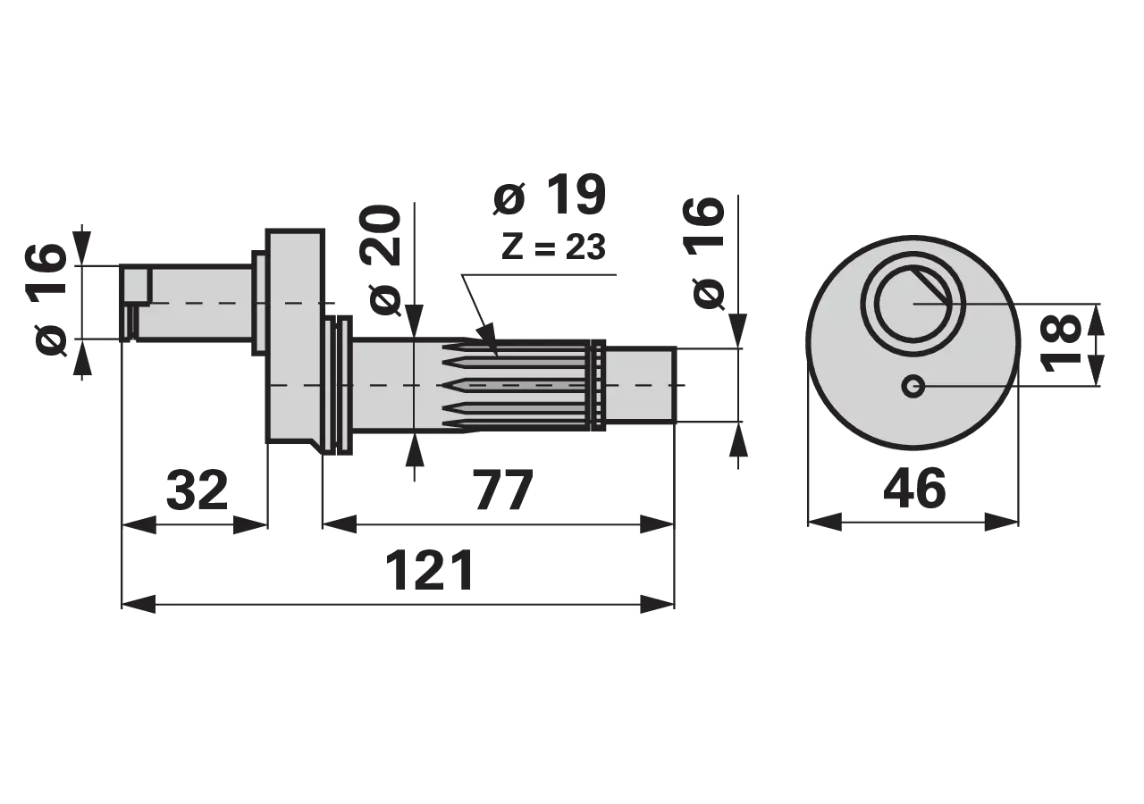 Exzenterwelle – passend für Casorzo 20114 GartenShop24