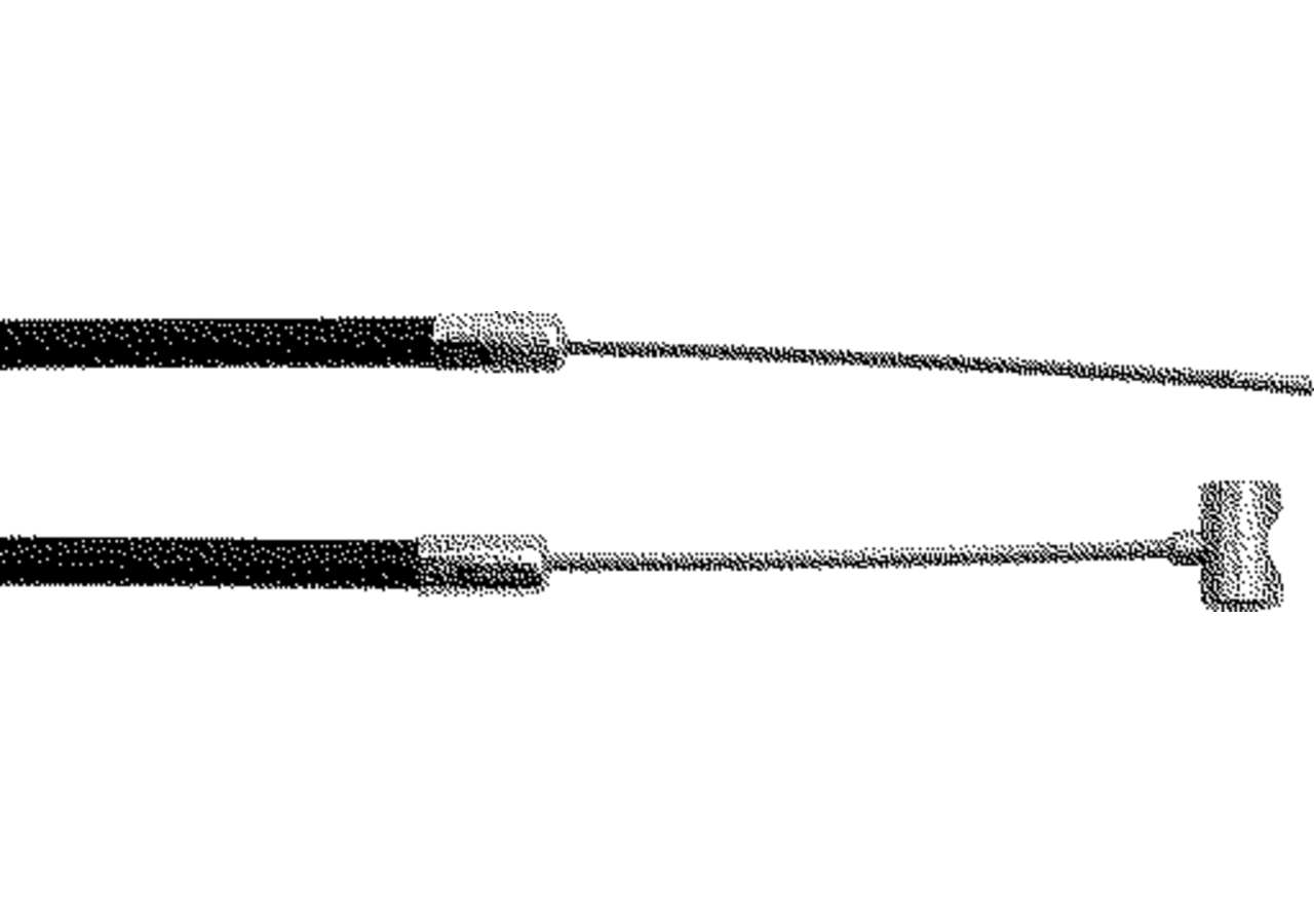 Bowdenzug L 1.300 mm – passend für Aebi AM641638 GartenShop24