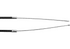 Bowdenzug L 1.365 mm – passend für Agria 43462 GartenShop24