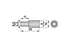 Ansatzhülse L 26 mm Aebi 100.5887 Aebi