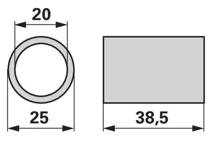 Ring ID 20 mm, innen – passend für Gaspardo 21120137 GartenShop24