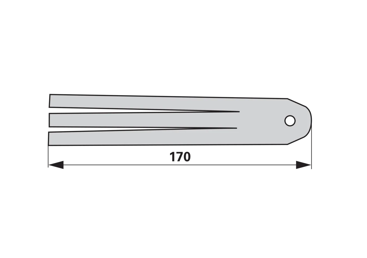 Schläger – passend für 170x35x13mm GartenShop24