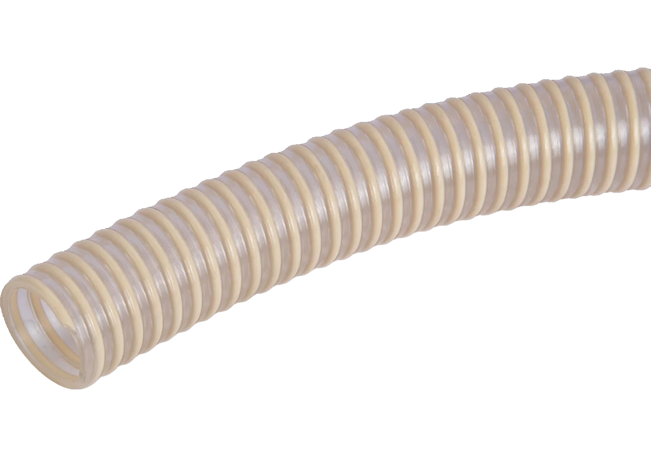 Saug-/Druckschlauch PVC, Weiß, ID 32 mm, für Lebensmittel GartenShop24