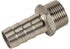 Schlauchanschluss Edelstahl, 1 Zoll AG, für Schlauch 25 mm GartenShop24