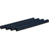 Delaval Luftschlauch-Set Gummi AD 13,5 x ID 6,5 mm, blauer Streifen, L 170 mm, 4 Stück