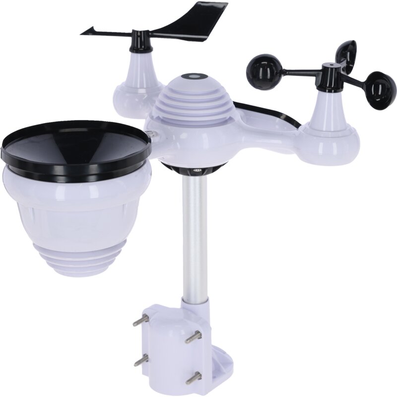 Wetterstation digital 7 in 1 Wifi mit Funkstation – Seitenansicht Detail