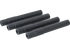 Milchschlauch-Set Gummi, Schwarz, ID 8,7 x L 150 mm GartenShop24
