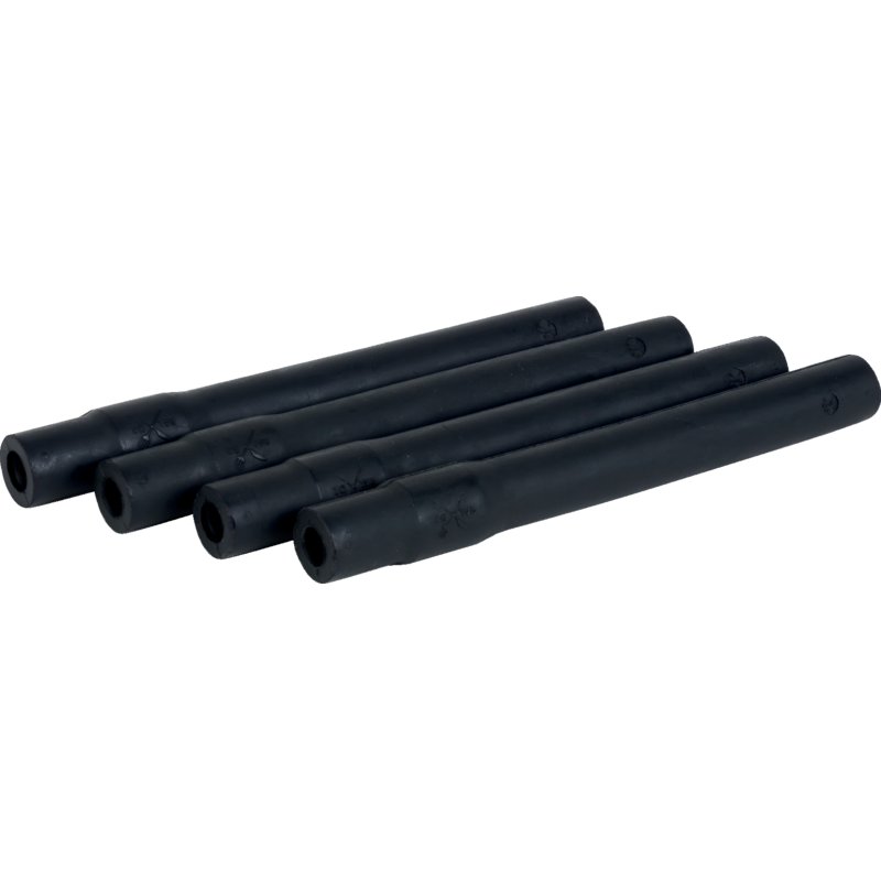 Milchschlauch-Set Gummi, Schwarz, ID 8 x L 150 mm GartenShop24 - Hochwertige Gartengeräte