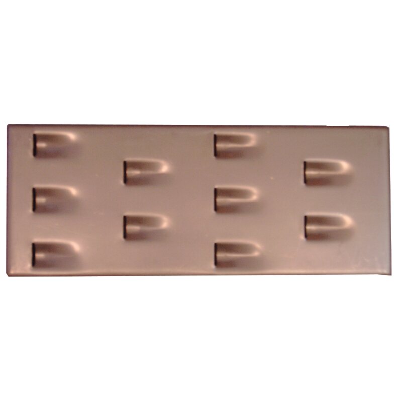 Abdeckplatte Edelstahl 500x200x30 mm – Ansicht des Edelstahl-Ersatzteils