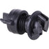 Universalisolator Gallagher 010950, schwarz, für Pfahldurchmesser 4,0–10,0 mm, 20 Stück