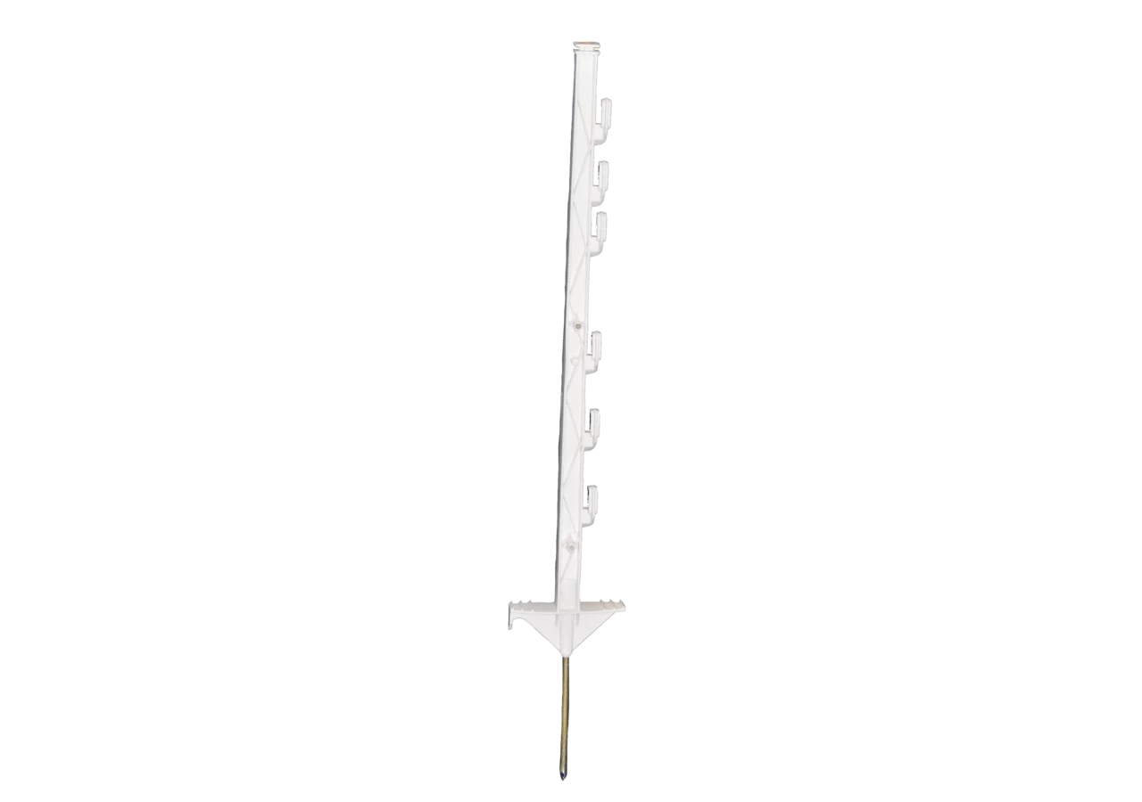 Hobbypfahl L 75 cm, Kunststoff, Weiß, 10 Stück Gallagher 057849 Gallagher