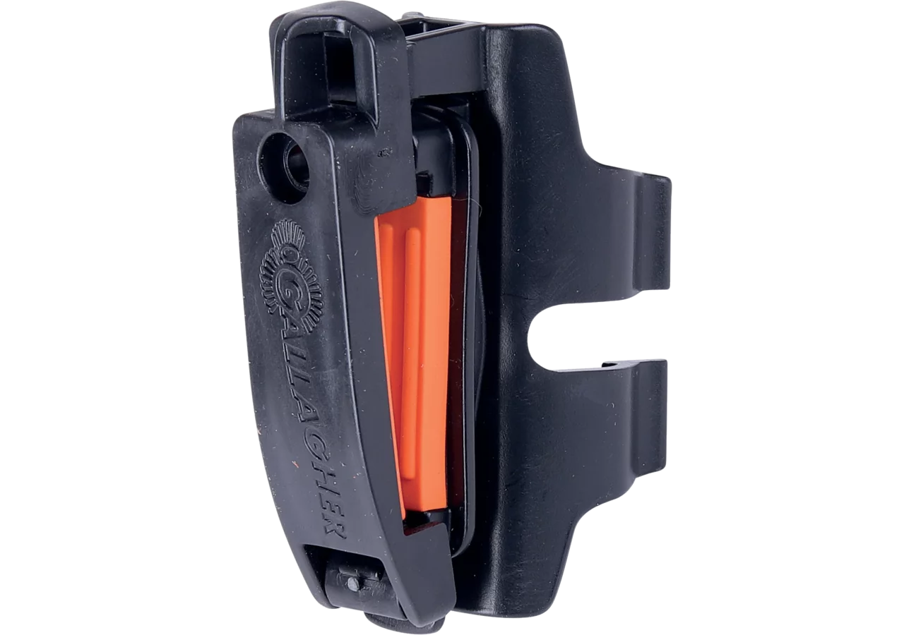Breitband-Clip TurboLine, B 40 mm, Schwarz-Orange, 100 Stück Gallagher 082278 Gallagher