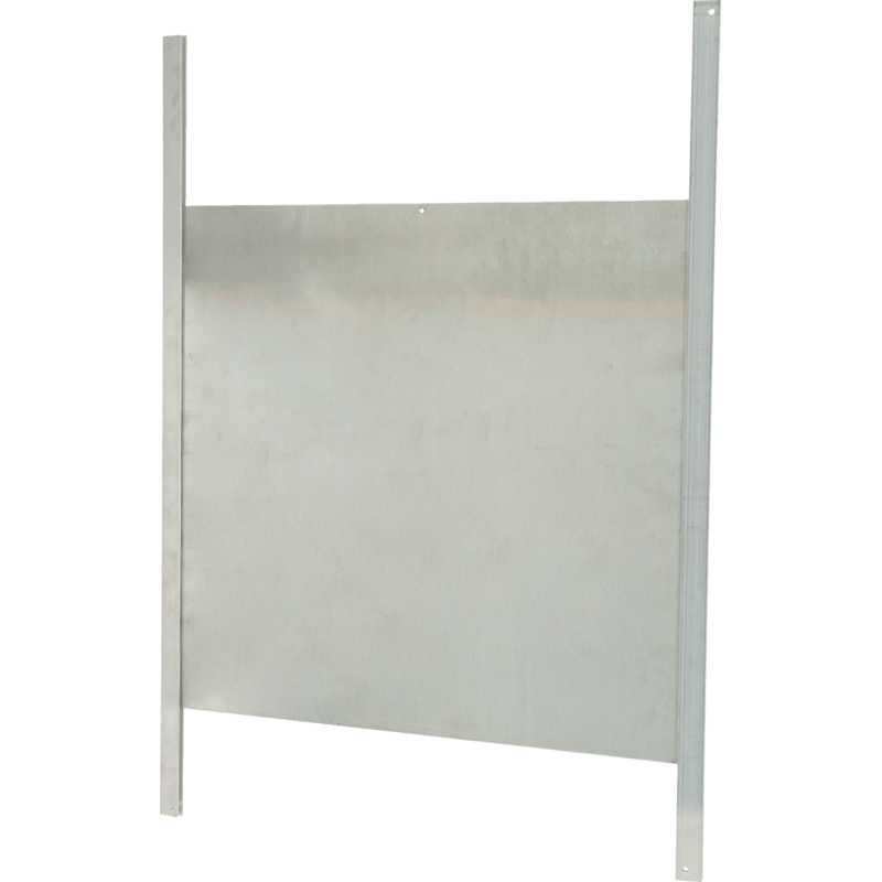 Aluminium-Schiebetür 430x400 mm 00713010 inkl. Führungsschienen für Hühnerstall GartenShop24 - Hochwertige Gartengeräte