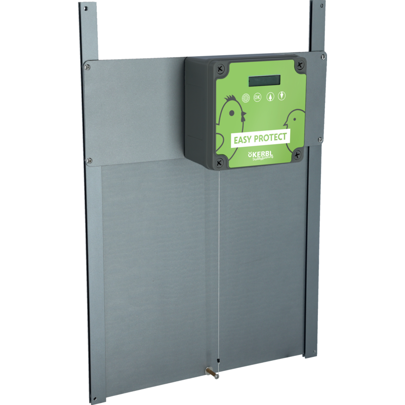 Hühnertür-Komplettset Easy Protect 325 x 250 mm automatisch mit Selbstverriegelung
