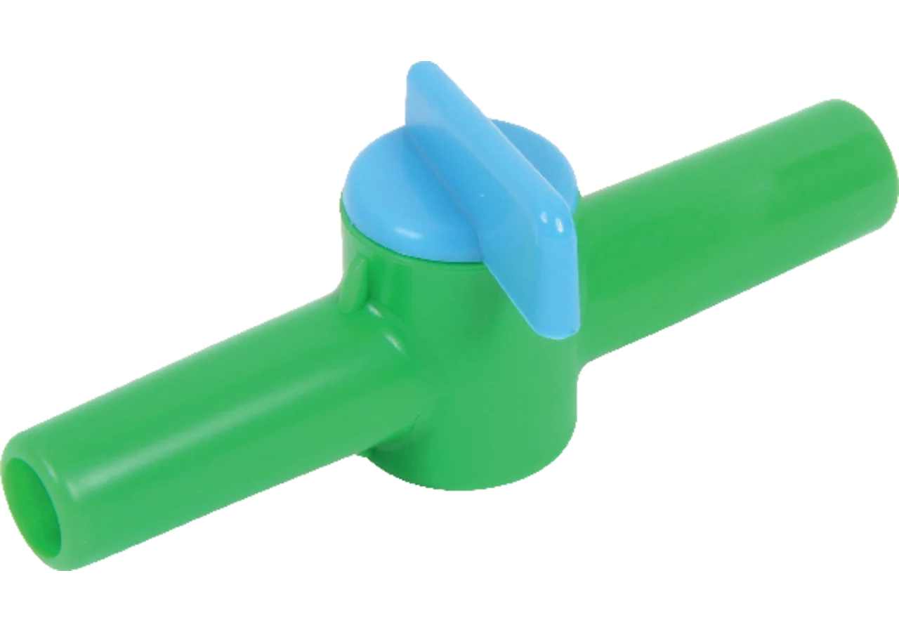 2-Wege-Hahn Kunststoff, AD 10 x ID 7 mm GartenShop24