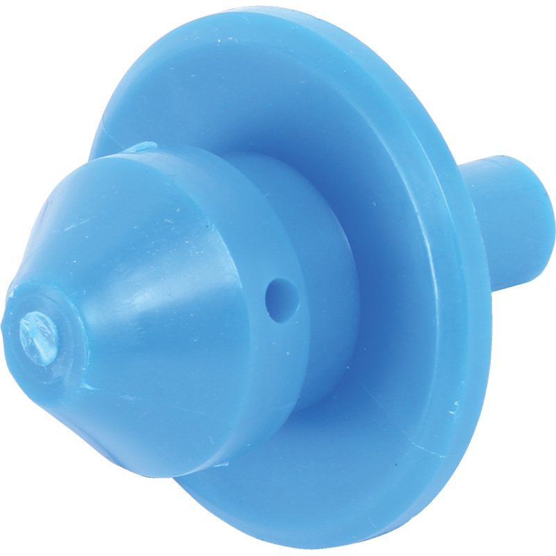 Spülkopf AD 24 mm Blau Kunststoff – Ersatzteil mit Außendurchmesser 24 mm