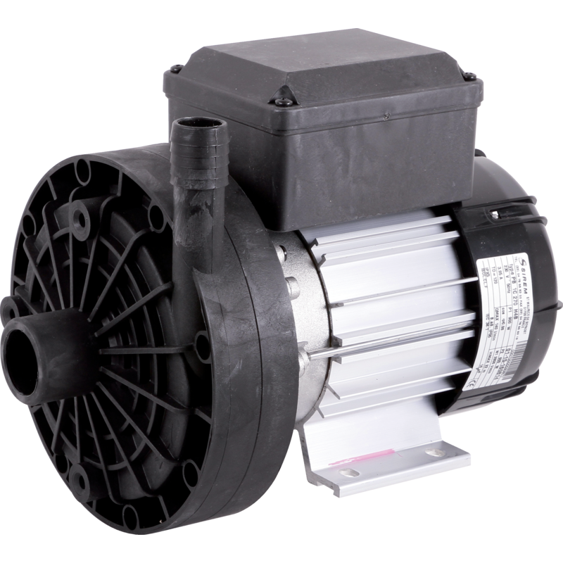 Sirem Spülpumpe PB1 C270 H4B 230 V mit Kondensator 14 µF im Klemmkasten, 140 l/min