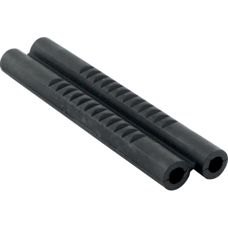 Doppelmilchschlauch Gummi 90744903 DeLaval – Schwarz, ID 10 mm, L 180 mm, VMS