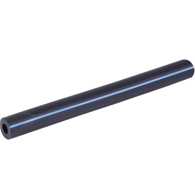Luftschlauch Gummi, AD 18 x ID 9 mm, blauer Streifen, Meterware – Max GartenShop24 - Hochwertige Gartengeräte