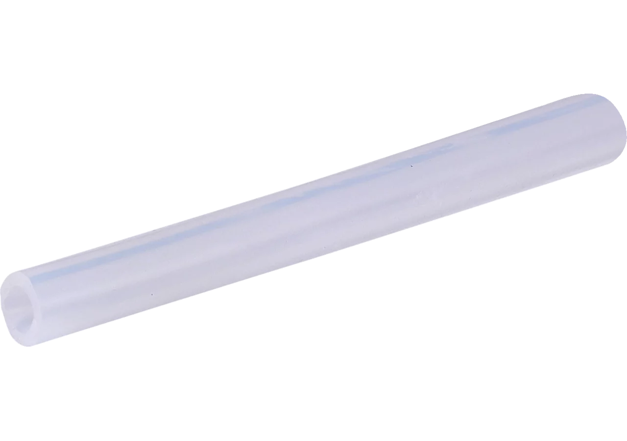 Milchschlauch Silikon, Weiß-transparent, ID 10 mm, Meterware GartenShop24