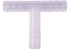 T-Stück Polyethylen (PE), AD 8 x ID 5 mm GartenShop24