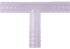 T-Stück Polyethylen (PE), AD 14 x ID 10 mm GartenShop24